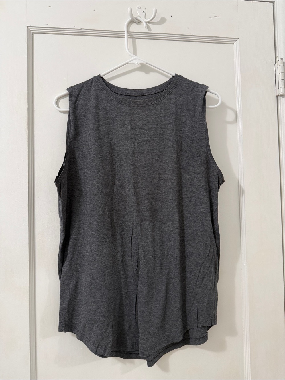 lululemon athletica Charcoal Gray Sleeveless Tank